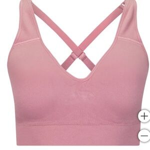 Puma racerback Pink Sports Bra - XL